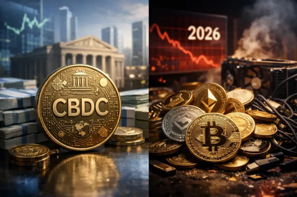 CBDC 2026-cı ildə: Mərkəzi Bankların Rəqəmsal Valyutaları Kriptovalyutaları Əvəz Edəcək? CBDC 2026-cı ildə: Mərkəzi Bankların Rəqəmsal Valyutaları Kriptovalyutaları Əvəz Edəcək?